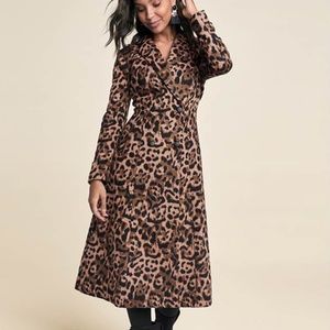 VENUS Animal Print Coat. Never worn, size 2X